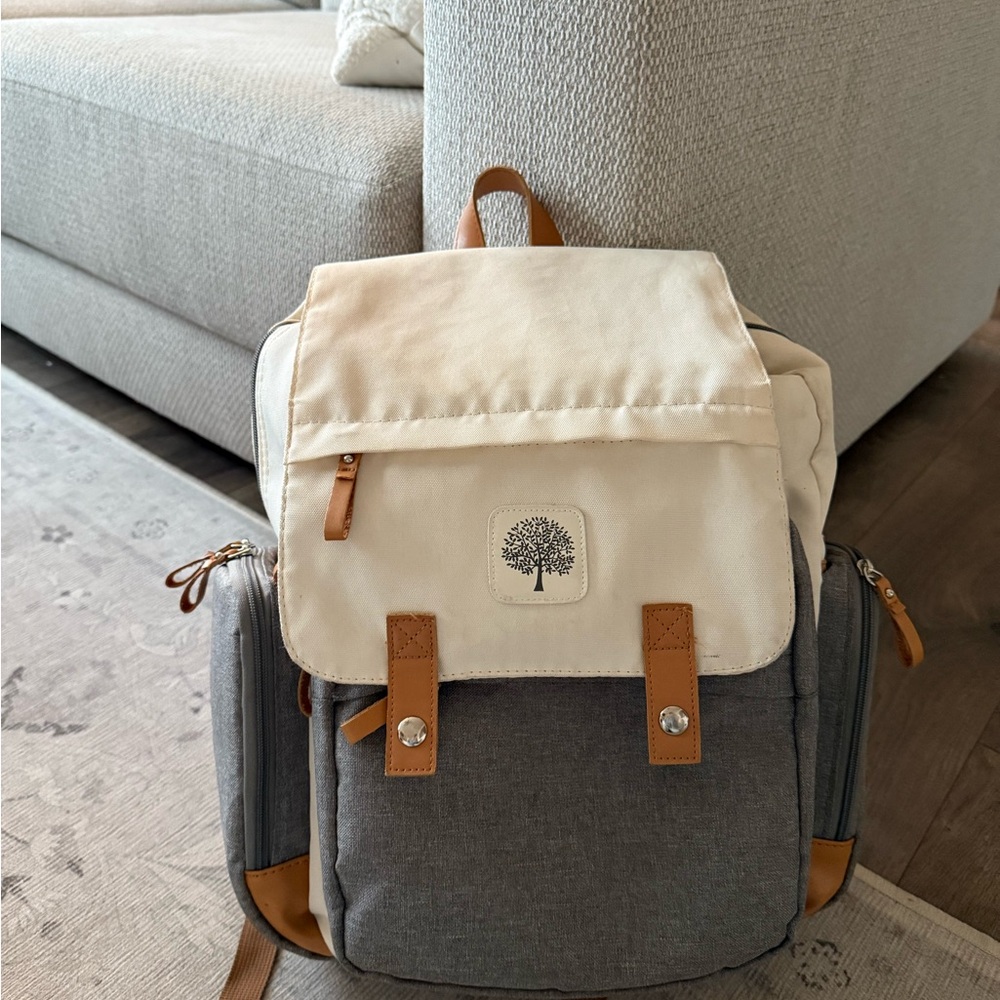 Parker Baby Birch bag diaper backpack